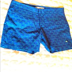 Guy Harvey medium blue shorts.
